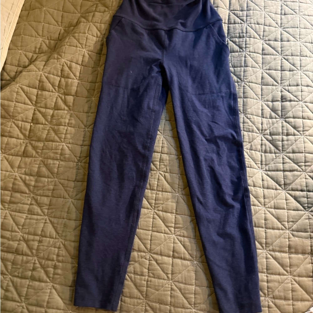 Beyond Yoga Blue Spacedye Leggings